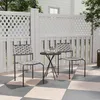 Outsunny Polyrattan Gartenmöbel Set, Outdoor Lounge Produktbild-Vorschau 2