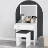 Skye Decor, Felix, make-uptafel, wit, 100% melaminecoating Productafbeelding-voorbeeld 8