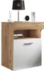 Meuble de nuit | Table d'appoint avec deux tiroirs | Table Voir les images du produit 1