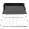 ICQN 445 x 375 x 35 mm Gitter Backblech Set, Passend für Produktbild-Vorschau 1