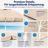 Fleau Goods Strandschirm – Sonnenschirm Strand/Garten – Produktbild-Vorschau 3