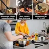 Sada kuchyňského náčiní černé silikonové náčiní na vaření Náhled obrázku produktu 6