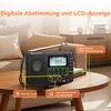 Retekess V115 Tragbares Radio, AM FM SW Radio mit 1000mAh Produktbild-Vorschau 4