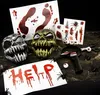 Oblique Unique Halloween Sticker Aufkleber blut Produktbild-Vorschau 2