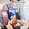 Galaxy A14 Hülle, Leder Brieftasche Kartenfach Schutzhülle Produktbild-Vorschau 6