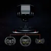 A diagram showing a Thrustmaster steering wheel base with three different steering wheels that can be attached. Anteprima dell’immagine prodotto