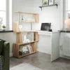 Mondeer Bureau Bureau d'angle Table d'ordinateur pivotante Voir les images du produit 17