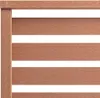 vidaXL Panneau de clôture WPC 180x180 cm Marron Voir les images du produit 2