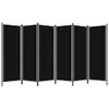 vidaXL 6 pezzi divisorio nero 300x180 cm - Divisori per Anteprima dell’immagine prodotto 3