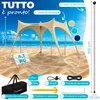 ELONEO, tenda parasole Strandzelt, protezione solare 50+, Anteprima dell’immagine prodotto 2