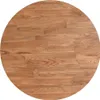 vidaXL Piano tavolo rotondo marrone chiaro Ø 40 x 1,5 cm in Anteprima dell’immagine prodotto 1