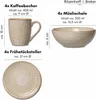 Ritzenhoff & Breker Frühstücksset 12-tlg. OMARA Produktbild-Vorschau 2