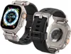 Two smartwatches are shown from different angles against a white background. Anteprima dell’immagine prodotto