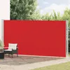 vidaXL Boční výsuvná markýza 200x600 cm červená Náhled obrázku produktu 2