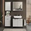 Badezimmer  Vicco Eliza Weiß 40 x 65 cm mit eine Tür, Model Produktbild-Vorschau 4