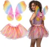 Set Fee Flügel und Tutu regenbogen Produktbild-Vorschau 5
