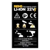 REMS Akku Nr. 571583 Li-Ion 21,6 V 9,0 Ah passend Akku Produktbild-Vorschau 5