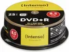 Intenso 4311144 1x25 Intenso DVD+R 8,5GB 8x Speed, Double Voir les images du produit 1