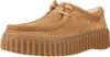 A single brown women's shoe with a thick sole. Náhľad obrázku produktu