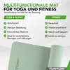 Tunturi Gruba mata do jogi 8mm - antypoślizgowa mata Podgląd zdjęcia produktu 5