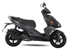 Motorroller Striker 50ccm 25 km/h Euro 5, LED - mattschwarz Produktbild-Vorschau 5