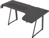 A gaming desk with a carbon fiber pattern. Anteprima dell’immagine prodotto