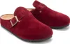 Damen Wildleder Hausschuhe Slippers Klassische Pantoffeln Produktbild-Vorschau 2