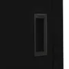 vidaXL Büroschrank mit Schiebetür Schwarz 90x40x180 cm Produktbild-Vorschau 5