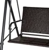 Outsunny Hollywoodschaukel 2-Sitzer Gartenschaukel Produktbild-Vorschau 7