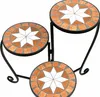 DanDiBo Escalier pour fleurs Mosaïque Rond 55 cm Étagère Voir les images du produit 6