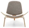 DAHL Designer Sessel - Beige / Eiche Produktbild-Vorschau 6