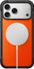 A product shot of an iPhone case with a magnetic charger attached. Podgląd zdjęcia produktu