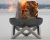 SvenskaV Feuerschale L Z aus Rohstahl & Edelstahl, 5,5 kg, Produktbild-Vorschau 5