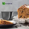 A loaf of cake is shown next to a baking pan, with coffee beans scattered around. Podgląd zdjęcia produktu