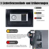 QEENTOE Safe Tresor, 12L Elektronischer Wandtresor, Produktbild-Vorschau 4