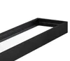 Valora Spiegel mit Ablage 60 cm Schwarz | Schwarzer Produktbild-Vorschau 2