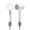 Two views of a white hairdryer against a white background. Anteprima dell’immagine prodotto