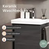 Planetmöbel Waschtisch mit Unterschrank Anthrazit 50 cm Produktbild-Vorschau 6