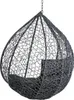Hängesessel Polyrattan Hängekorb Rattan Hängestuhl Produktbild-Vorschau 2