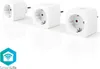 Nedis Smartlife Smart Stecker 3 Stück WIFIP131FWT3 Produktbild-Vorschau 1