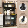 COSTWAY Étagère de cuisine à 5 étages avec éclairage, Voir les images du produit 7