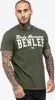 Herren T-Shirt normale Passform LOGO Olive/White XL BENLEE Produktbild-Vorschau 1
