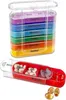 EWANTO Pillenbox Pillendose Tablettenbox 7/28 Produktbild-Vorschau 2