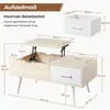 Yaheetech Couchtisch Beistelltisch höhenverstellbar Produktbild-Vorschau 3
