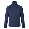 Rückansicht der Berghaus Prism Half-Zip Polartec-Fleecejacke in Dunkelblau. Produktbild-Vorschau