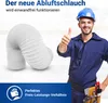 Abluftschlauch 3m Weiß Schlauch 125er Rundsystem für Abluft Produktbild-Vorschau 7