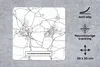 MuchoWow® Mauspad Mousepad Stadtplan - Karte - Produktbild-Vorschau 2