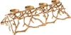 Candeliere astratto, 60 cm, 4 bracci, color oro Anteprima dell’immagine prodotto 8
