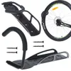 A bicycle wall mount and its components are displayed against a white background. Náhled obrázku produktu