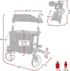Antar Rollator Leichtgewicht Klappbar Komplett-Set mit Produktbild-Vorschau 5